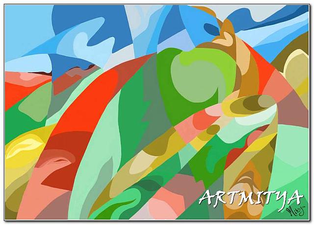 Personified landscape