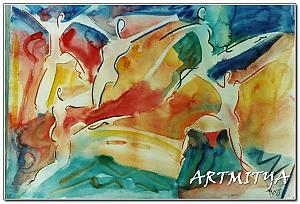 Collection of moving figures 02