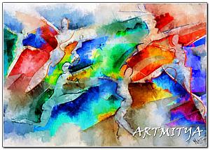 Vibrant collection of movement 05