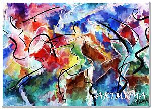 Vibrant collection of movement 06