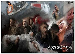 The burial of Gaza Children